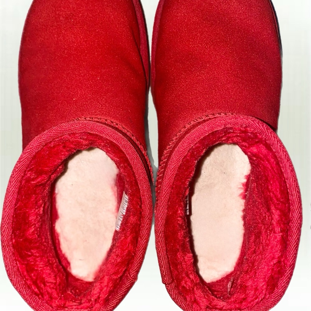 UGG Red Platform Shoes